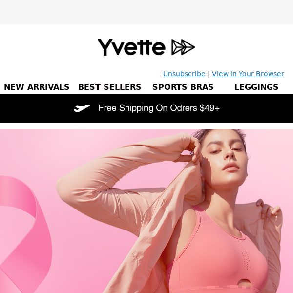 Love your boobs - Yvette Sports