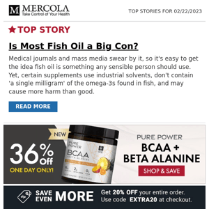 Is Most Fish Oil a Big Con?