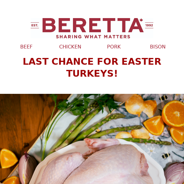🍗💐LAST CHANCE FOR EASTER TURKEY!🍗💐