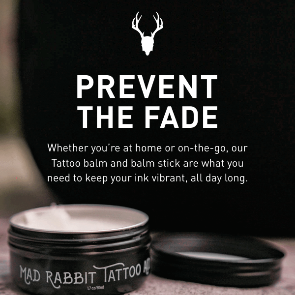 Revitalize Your Tattoos with Mad Rabbit's On-the-Go Aftercare 🤩