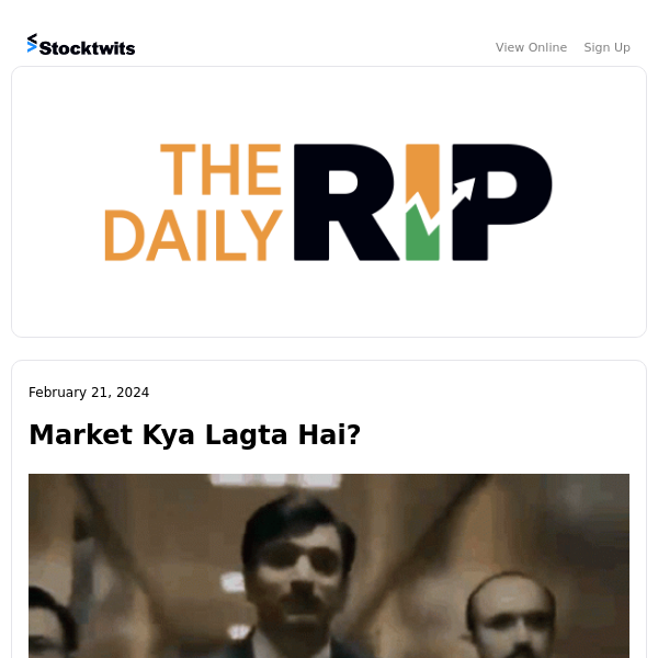 Market Kya Lagta Hai?