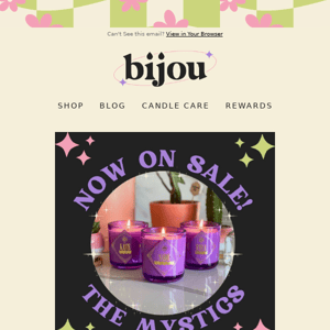 🔮 New candles added to SALE! 🔮
