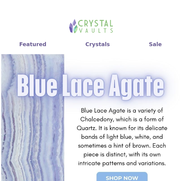 NEW ⭐ Blue Lace Agate