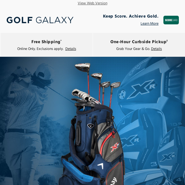 ⛳️ Now available! Callaway XR Complete Set­