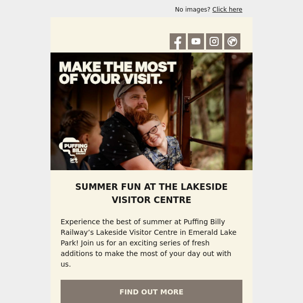 Join us for some summer fun at Lakeside Visitor Centre!