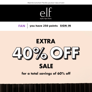 Extra 40% off? 100% YES!!