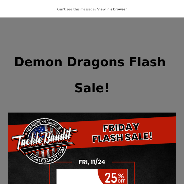 Best Price On Demon Dragons EVER! 1 Day Only Sale!