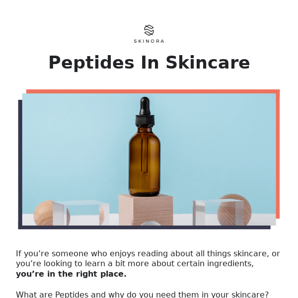 Why do you need Peptides in your skincare routine?