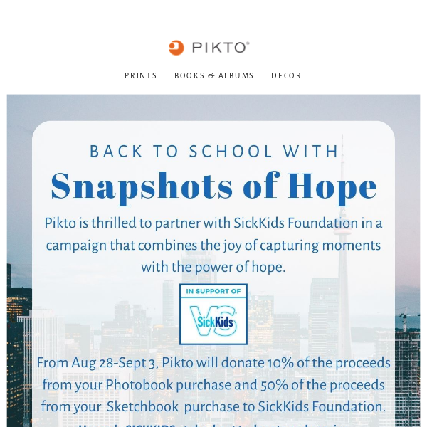 Snapshots of Hope - SickKids Foundation Special Edition