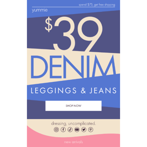 Denim for $39?