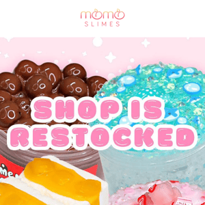 Shop is restocked💝  NEW slime texture is now available!