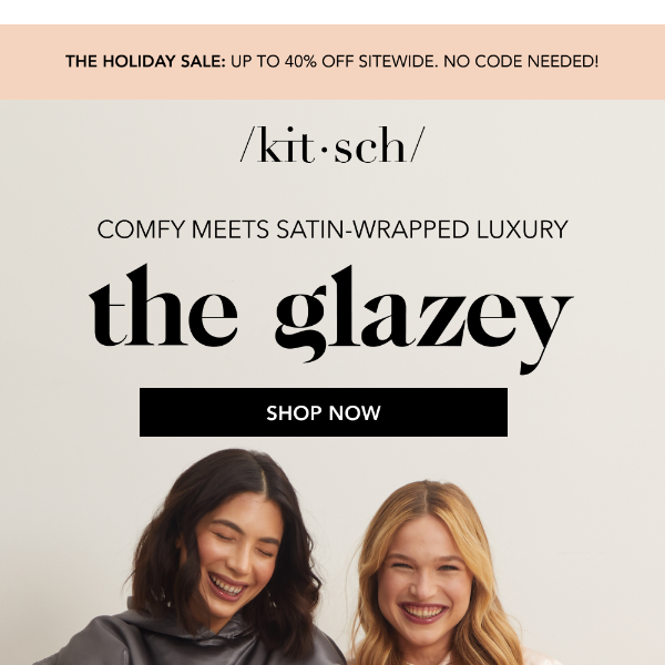 Glide into the Holidays: Get up to 40% Off the Glazey ✨