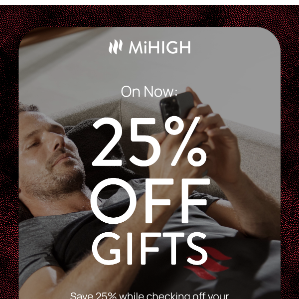 Get Your Gifts For 25% Less!