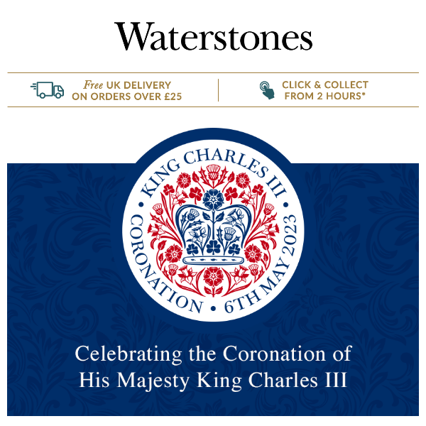 Celebrate The Coronation With Waterstones