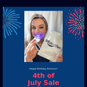 Celebrate 4th of July Only $20.00