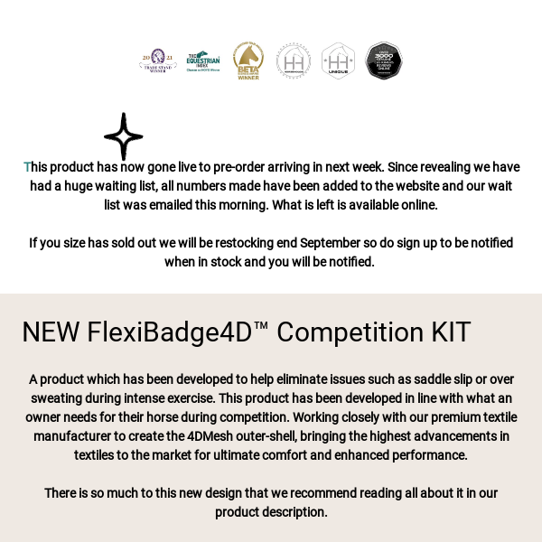 Introducing: FlexiBadge4D™️ Champagne