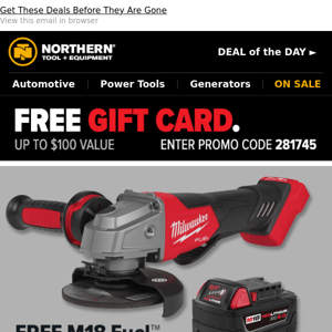 Save $199 On This Exclusive Milwaukee Kit + FREE Gift Card Inside