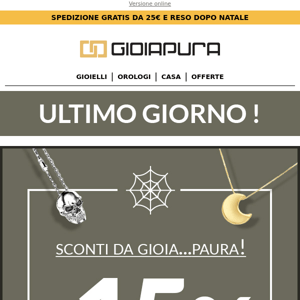 ULTIMO GIORNO! -15% extra su tutti i tuoi preferiti