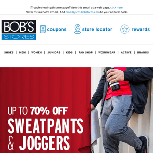 Up to 70% OFF Sweatpants & Joggers