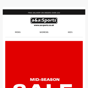 💰 Save More in our Mid-Season SALE