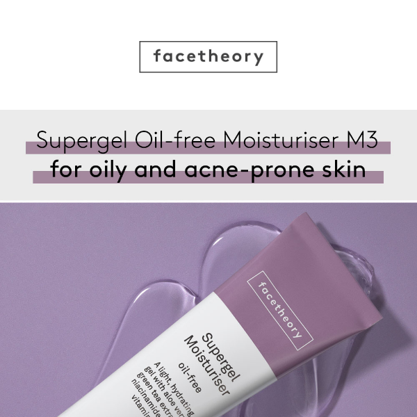 Our bestselling moisturiser M3 💦 - Facetheory Skincare