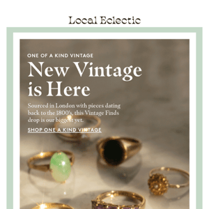 Just Dropped: Vintage Jewels from London