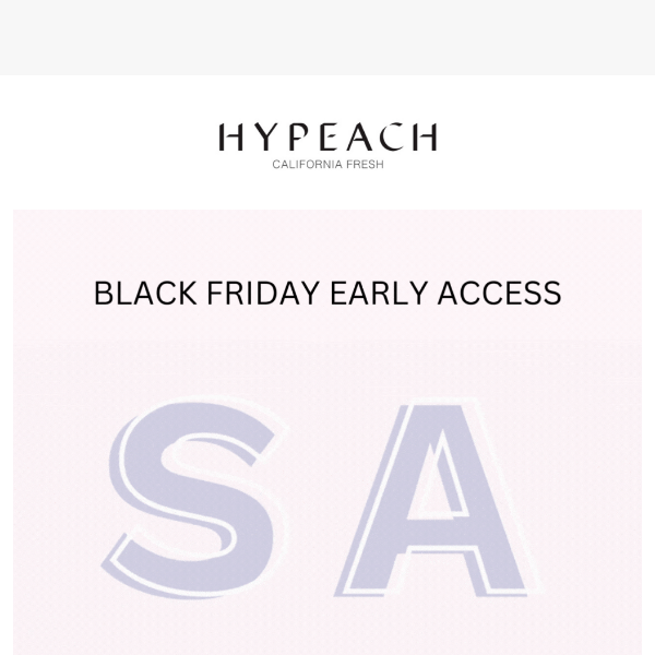 SHOP & SAVE! - HYPEACH