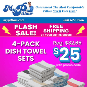 4-Pack Kitchen Towel Sets ONLY $25!