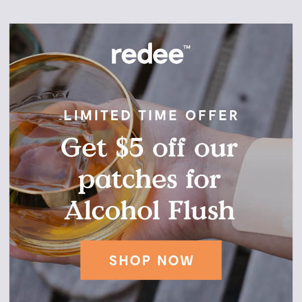 Get $5 Off Redee Patch Now 🥂