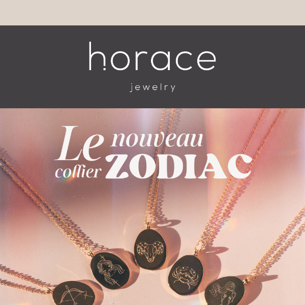 NOUVEAUX COLLIERS ZODIAC ✨ (+ 20% off sur tout)