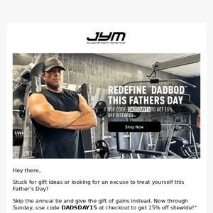 Give Dad the gift of gains!