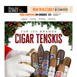 🎄 100 Stocking Stuffer Cigar 10-Packs 🎁