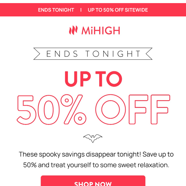 Last call for scary good savings!