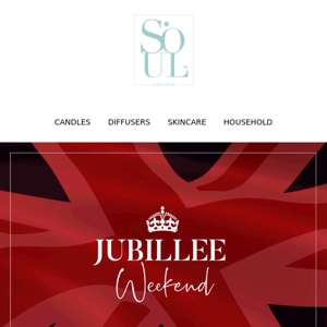 Limited Edition One Time Only Jubilee Weekend Offer!