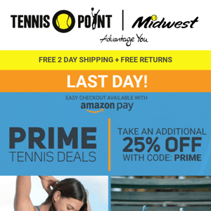 ⚡LAST CHANCE! Prime Tennis Deals End Tonight⚡