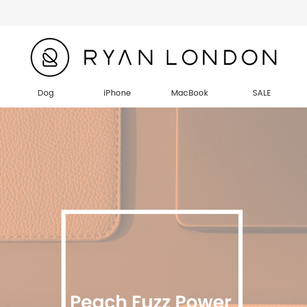 🍑Peach Fuzz Power: How Our Leather Gear Captures Pantone's Colour of the Year!🍑