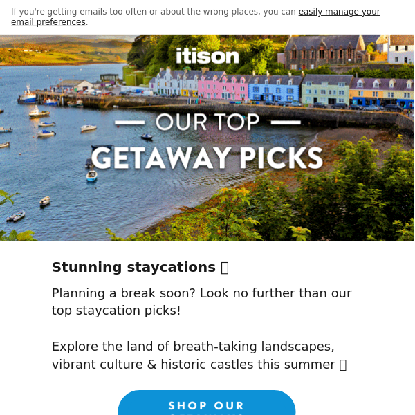 Summer in Scotland - save up to 57% 😎