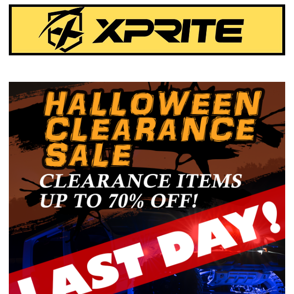 LAST CHANCE to SAVE BIG on Xprite Clearance!👀