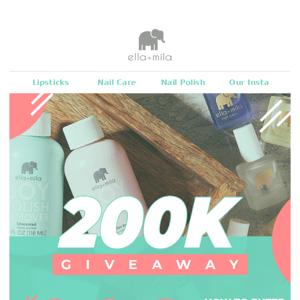 Win a huge bundle of products 🎉
