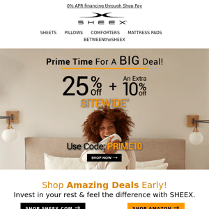 Our Prime Time Deals are Selling Fast... and ENDING SOON!