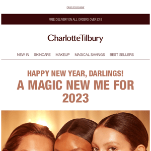 Happy New Year, Charlotte Tilbury! ✨