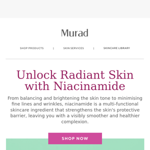 Unveil the Power of Niacinamide