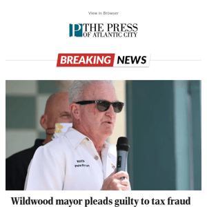 Wildwood mayor pleads guilty to tax fraud