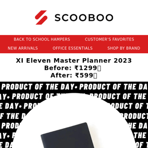 Deal of the day- XI Eleven Master Planner 2023