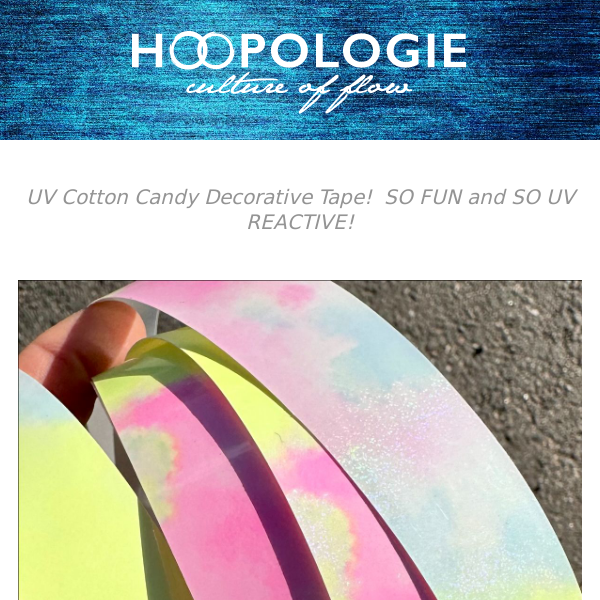 UV Cotton Candy Tape & FLASH SALE on Polypro 100-ft Coils!