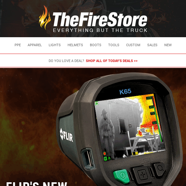 NEW! FLIR NFPA-compliant camera