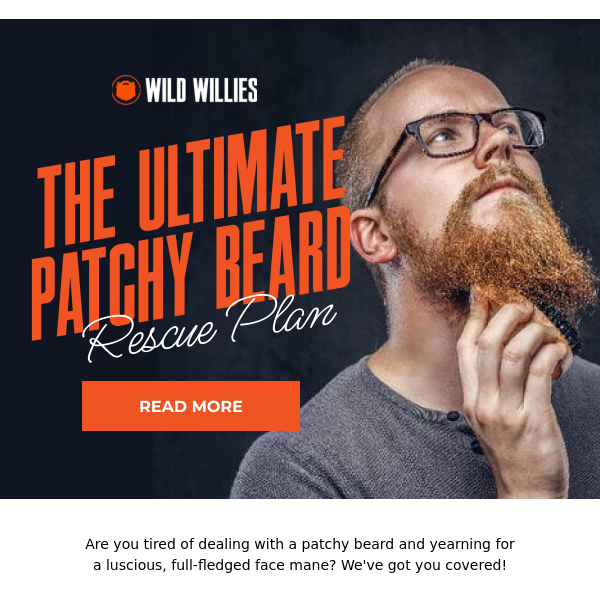 Patchy Beard? Not on Our Watch!