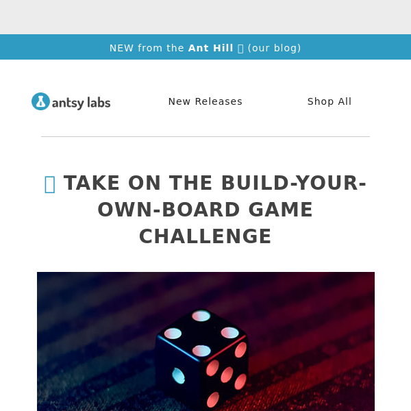 Take on the "Build-Your-Own Board Game"  Challenge!