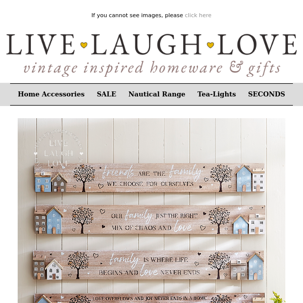 Wooden House Signs Back In Stock!