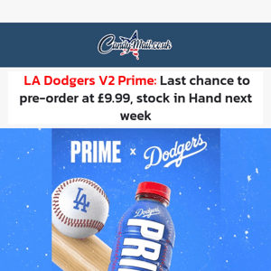 ⏰ Last Chance Alert! Pre-order LA Dodgers V2 Prime Now